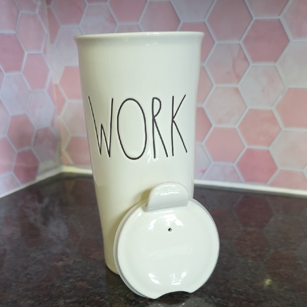 Rae Dunn Artisan Collection Ceramic Travel Mug
